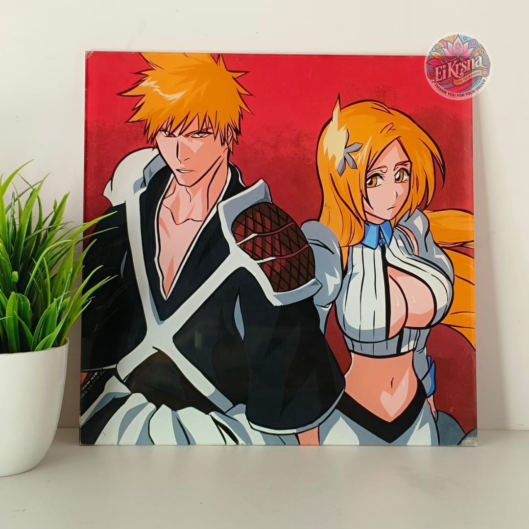 Ichigo x Orihime Acrylic Painting